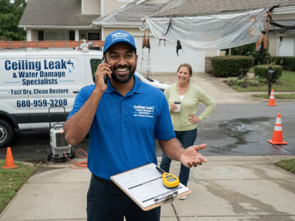 Ceiling Leak Cleanup Epsom, NH FAQs